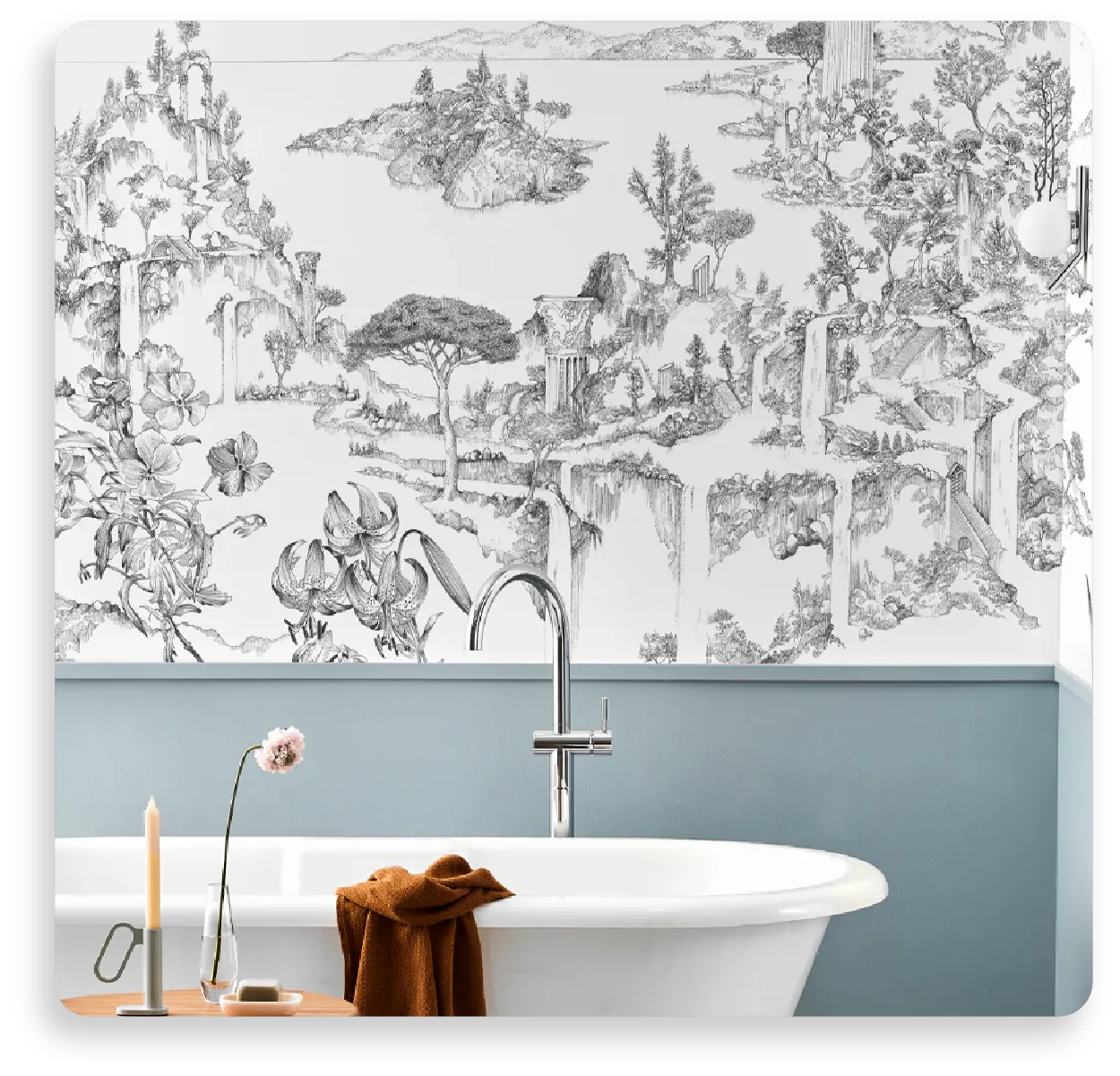 Toile Wallpaper